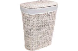 HOME Laundry Basket - White